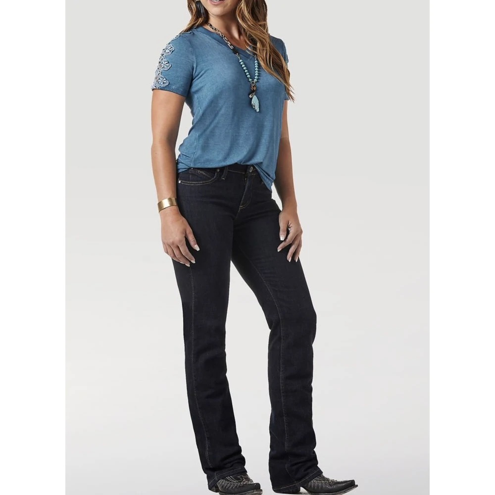Wrangler Ultimate Q-Baby Riding Jeans Size 3/4